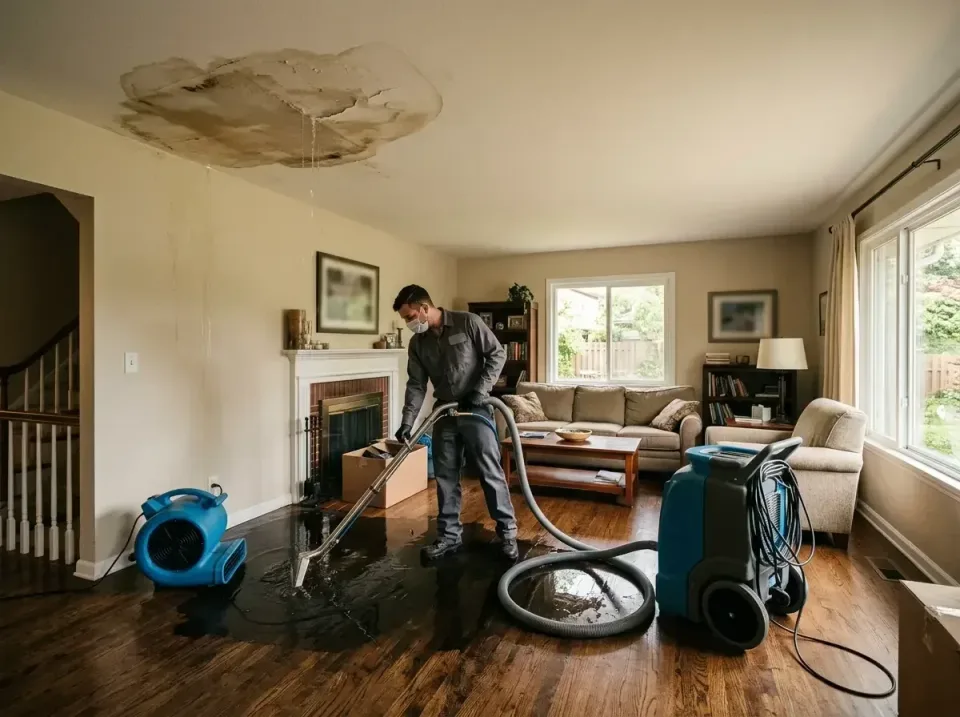 attic-pipe-burst-ceiling-drip-008 — frequently asked questions, Water Damage Restoration & Carpet Care in Edgewater, FL